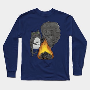 Tire Fire Long Sleeve T-Shirt